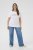 Kaffe Curve June T-shirt Blanc - T-shirts imprimés pour femme - 