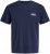 Jack & Jones Brandon T-Shirt Blue - T-shirts - T-shirts Homme Grande Taille