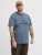 Jack & Jones Edenver T-Shirt Blue - T-shirts - T-shirts Homme Grande Taille