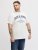 Jack & Jones Edenver T-Shirt White - T-shirts - T-shirts Homme Grande Taille