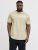 Jack & Jones Blaneo Short Sleeve T-shirt Beige - T-shirts - T-shirts Homme Grande Taille