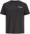 Jack & Jones Oscar T-Shirt Black - T-shirts avec impression - 