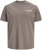 Jack & Jones Oscar T-Shirt Grey - T-shirts avec impression - 