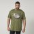 North Latitude 61119 T-Shirt Imprimé Vert Olive - T-shirts - T-shirts Homme Grande Taille