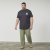 North Latitude 61122 T-Shirt Imprimé Noir - T-shirts - T-shirts Homme Grande Taille