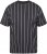 North Latitude 61319 T-Shirt Rayé Noir - T-shirts - T-shirts Homme Grande Taille