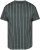North Latitude 61319 T-Shirt Rayé Vert Poussière Foncé - T-shirts - T-shirts Homme Grande Taille