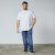 North Latitude 61322 T-Shirt Col V Blanc - T-shirts - T-shirts Homme Grande Taille
