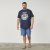 North Latitude 61351 MIAMI VICE T-Shirt Bleu Marine - T-shirts - T-shirts Homme Grande Taille