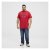 North Latitude Logo T-Shirt Red - T-shirts - T-shirts Homme Grande Taille