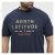 North Latitude Logo T-Shirt Navy - T-shirts - T-shirts Homme Grande Taille