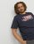 Jack & Jones Logan T-Shirt Navy - T-shirts - T-shirts Homme Grande Taille