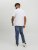 Jack & Jones Conrad T-Shirt White - T-shirts - T-shirts Homme Grande Taille
