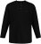 JP1880 Henley T-Shirt Long Sleeve Black TALL - VÊTEMENTS HOMME MT-6XLT - Vêtements Tall Homme