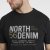 North Latitude Denim Printed T-Shirt Black TALL - TALL T-shirts - 