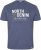 North Latitude Denim Printed T-Shirt Blue Melange TALL - TALL T-shirts - 