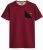 Motley Denim Milan T-shirt Rouge - T-shirts - T-shirts Homme Grande Taille