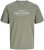 Jack & Jones Kevin T-Shirt Gris - T-shirts - T-shirts Homme Grande Taille