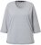 Ulla Popken Decorative Seam Short Sleeve Tee Grey - T-shirts - 