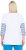 Ulla Popken Paper Boat Print 3/4 Sleeve Tee Snow White - T-shirts imprimés pour femme - 