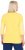 Ulla Popken Paper Boat Print 3/4 Sleeve Tee Sun Yellow - T-shirts imprimés pour femme - 