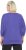 Ulla Popken Quick Drying Batwing Sleeve Tee Blueberry - T-shirts imprimés pour femme - 