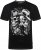 Kam Jeans 5796 Twin Gentleman Skull Print Tee Black - T-shirts - T-shirts Homme Grande Taille