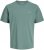 Jack & Jones College Logo Crew Neck T-Shirt Turquoise - T-shirts - T-shirts Homme Grande Taille