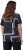 Ulla Popken Paisley A-Line Short Sleeve Tee Navy Blue - T-shirts imprimés pour femme - 