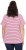 Ulla Popken Palm Tree Embroidered Tee Dark Raspberry - T-shirts imprimés pour femme - 