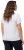Ulla Popken BISOUS Short Sleeve Graphic Tee Snow White - T-shirts imprimés pour femme - 
