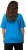 Ulla Popken LOVE Short Sleeve Graphic Tee Sapphire Blue - T-shirts imprimés pour femme - 