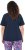Ulla Popken Shell Picker Club Short Sleeve Graphic Tee Navy - T-shirts imprimés pour femme - 