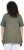 Ulla Popken Sunset Lettering Short Sleeve Graphic Tee Olive - T-shirts imprimés pour femme - 