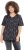 Ulla Popken Snake Print V-Neck Tee Graphite Grey - T-shirts imprimés pour femme - 