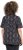 Ulla Popken Snake Print V-Neck Tee Graphite Grey - T-shirts imprimés pour femme - 