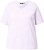 Ulla Popken Abstract Animal Print Short Sleeve Tee Lavender - T-shirts imprimés pour femme - 