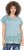 Ulla Popken Textured Paisley Motif Cap Sleeve Tee Light Moss Green - T-shirts imprimés pour femme - 