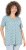 Ulla Popken Tile Print Short Sleeve Pleated Tee Light Moss Green - T-shirts imprimés pour femme - 
