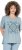 Ulla Popken Paisley Short Sleeve Graphic Tee Light Moss Green - T-shirts imprimés pour femme - 