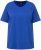Ulla Popken Piping Accent Functional UVP 50+ Stretch Knit Top Royal Blue - T-shirts - 