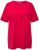 Ulla Popken Essential Notch Neck Stretch Tee Red - T-shirts - 