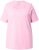 Ulla Popken Essential Square Neck Stretch Tee Pink - T-shirts - 