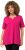 Ulla Popken Essential Square Neck Stretch Tee Fuchsia Pink - T-shirts - 