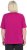Ulla Popken Antibacterial Short Sleeve Draped Tee Light Magenta - T-shirts - 