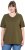 Ulla Popken Eco Cotton Basic T-Shirt 2-Pack Green/Black - T-shirts - 