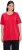Ulla Popken Essential Round Neck Stretch Tee Red - T-shirts - 