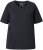 Ulla Popken Quick-Drying Short Sleeve T-Shirt Black - T-shirts - 