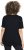 Ulla Popken Scoop Neck Short Sleeve Tee Black - T-shirts - 