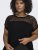 Only Carmakoma Flake Top Black - Tops - 